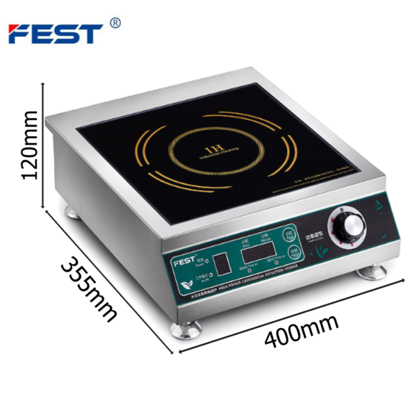 FEST | 3500W Flat Induction Cooker | RC-3.5KW-B