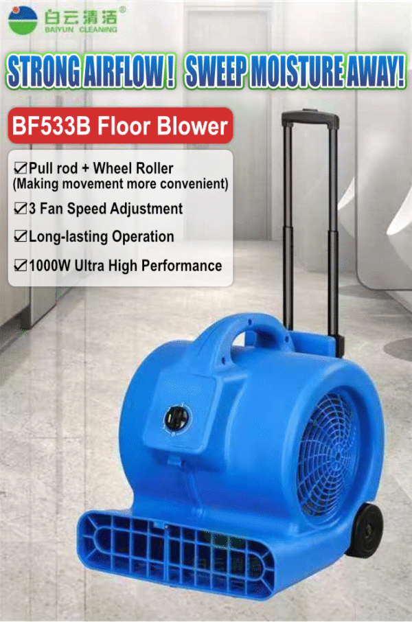 Floor Blower 1000W Ultra High Performance | BF533B - Image 2