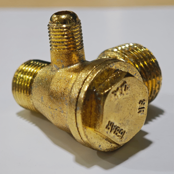Air Compressor Brass Check Valve 1/2" x 3/8" - Image 2