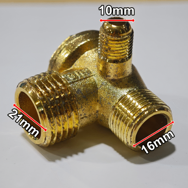 Air Compressor Brass Check Valve 1/2" x 3/8" - Image 3