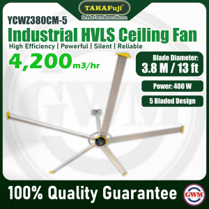 TAKAFuji | 13ft Industrial HVLS Ceiling Fan