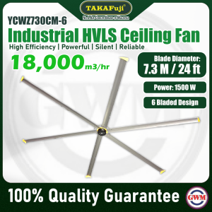 TAKAFuji | 24ft Industrial HVLS Ceiling Fan
