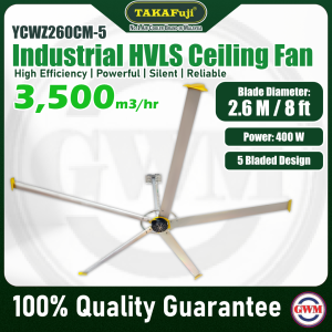 TAKAFuji | 8ft Industrial HVLS Ceiling Fan